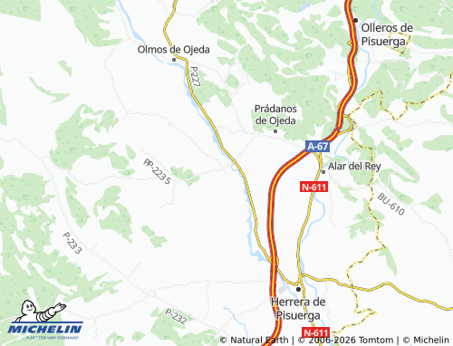 MICHELIN La Vid de Ojeda map - ViaMichelin