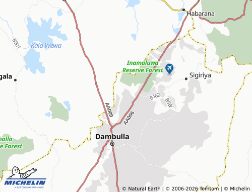 Mappa MICHELIN Etawarahena - ViaMichelin