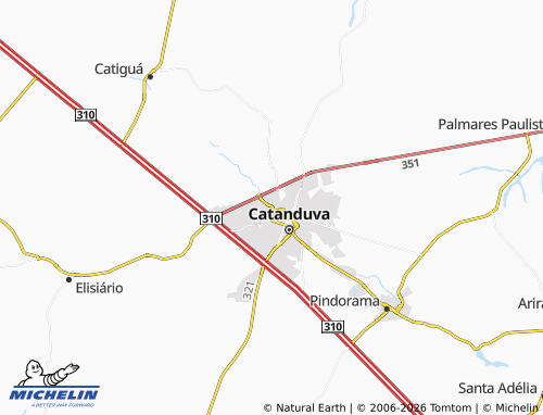 MICHELIN Vila Guzzo map - ViaMichelin