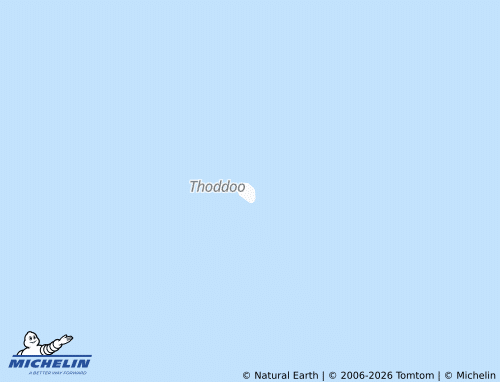 Mappa MICHELIN Thoddoo - ViaMichelin