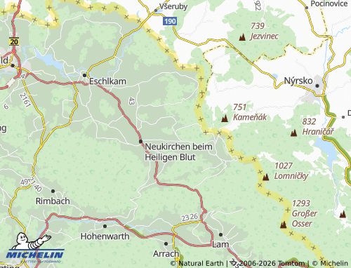Mappa MICHELIN Spandlberg - ViaMichelin