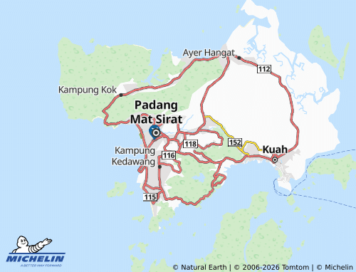 Mappa MICHELIN Bohor - ViaMichelin