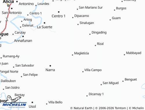 Mappa MICHELIN Magleticia - ViaMichelin