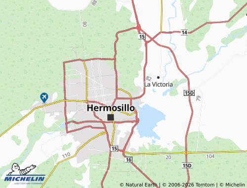 MICHELIN Pitic map - ViaMichelin