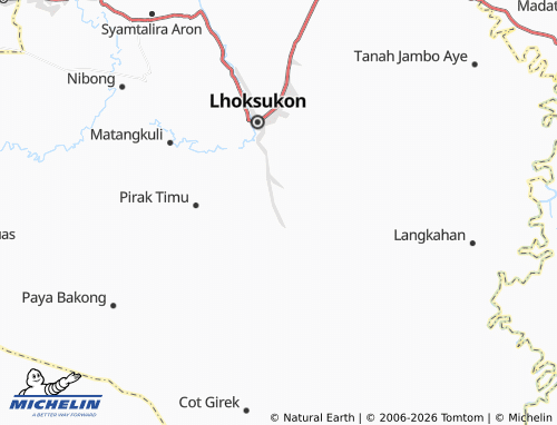 MICHELIN Kumbang Lt map - ViaMichelin