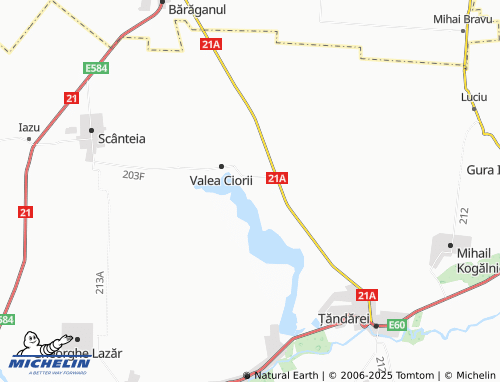 MICHELIN Murgeanca map - ViaMichelin