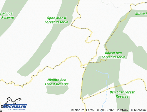 Carte MICHELIN Opon Valley - ViaMichelin