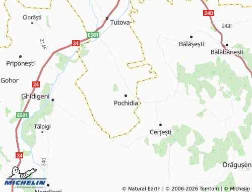 Mappa MICHELIN Pochidia - ViaMichelin