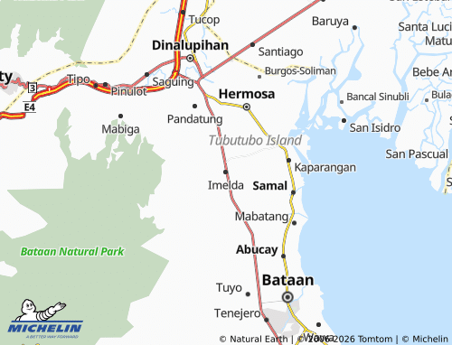 MICHELIN Imelda map - ViaMichelin