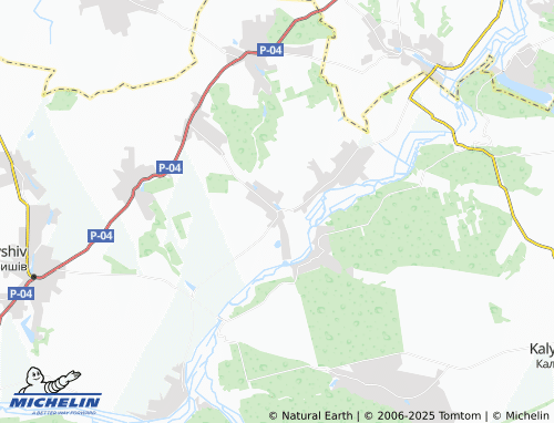 MICHELIN Mostyshche map - ViaMichelin