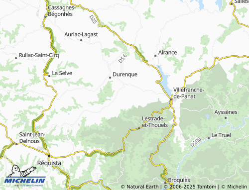 Mapa MICHELIN Cannac - ViaMichelin