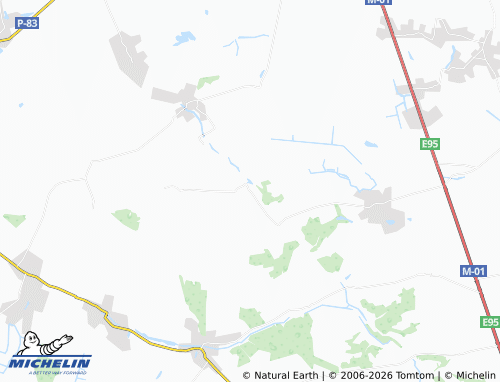 Mappa MICHELIN Huchyn - ViaMichelin
