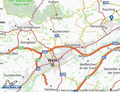 MICHELIN Stadlhof map - ViaMichelin