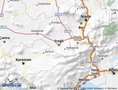 Mappa MICHELIN Ereğli - ViaMichelin