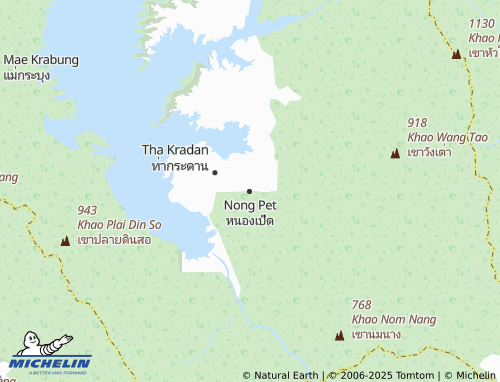 MICHELIN Nong Pet map - ViaMichelin