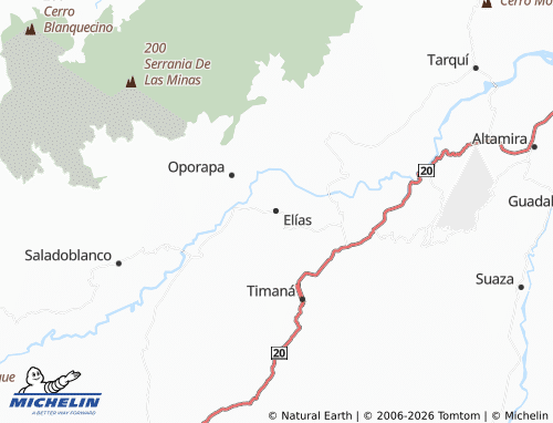Carte MICHELIN Elías - ViaMichelin