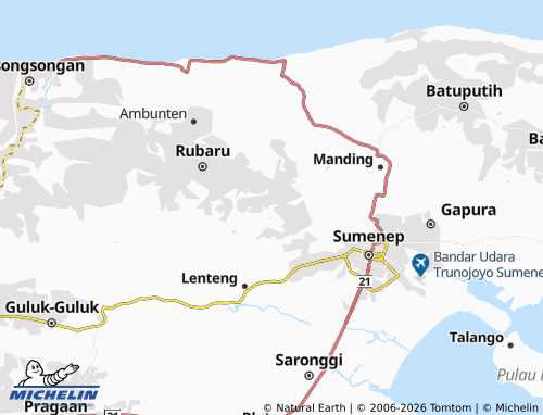 Mapa MICHELIN Pakondang - ViaMichelin