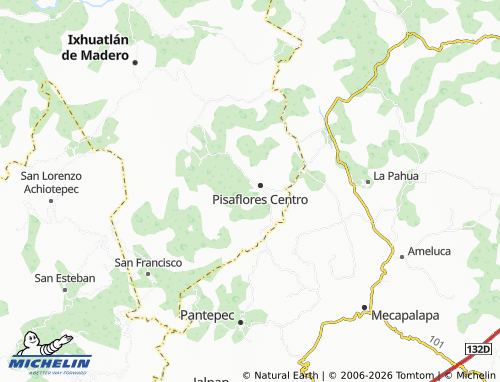 Mapa MICHELIN Lakachinchen - ViaMichelin