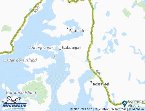 Mapa MICHELIN Toureen - ViaMichelin