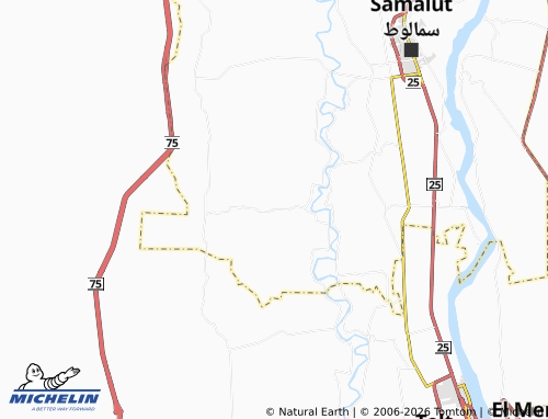 Mappa MICHELIN Ezbat Abu Steel - ViaMichelin