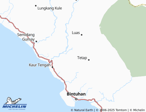 MICHELIN Tanjung Beringin map - ViaMichelin