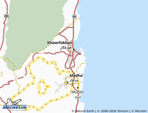 MICHELIN Bardee map - ViaMichelin
