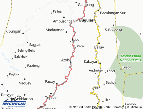 MICHELIN Cattubo map - ViaMichelin