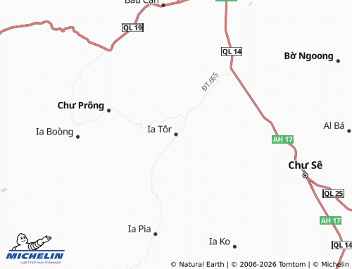 Mapa MICHELIN Ia Tôr - ViaMichelin