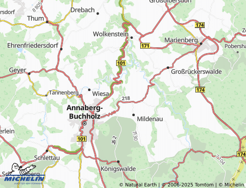 Mappa MICHELIN Plattenthal - ViaMichelin