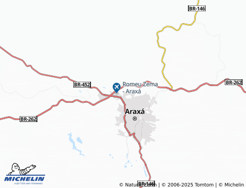 MICHELIN Aeroporto map - ViaMichelin