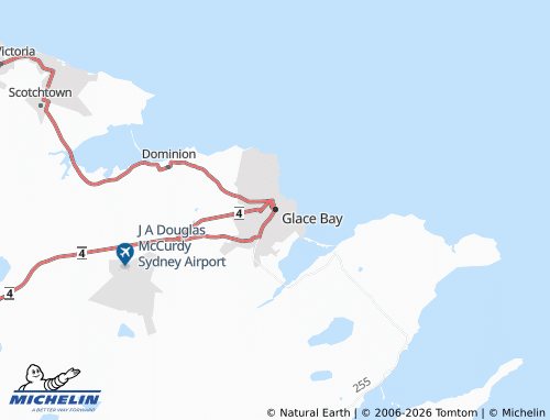 Mappa MICHELIN Glace Bay - ViaMichelin