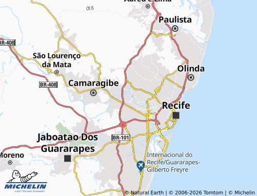 Carte MICHELIN Iputinga - ViaMichelin