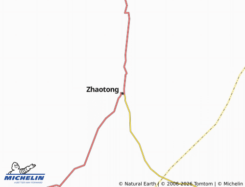 Mappa MICHELIN Zhaotong - ViaMichelin