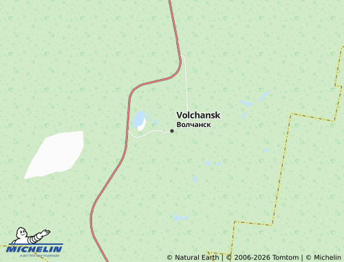 MICHELIN-Landkarte Volchansk - ViaMichelin