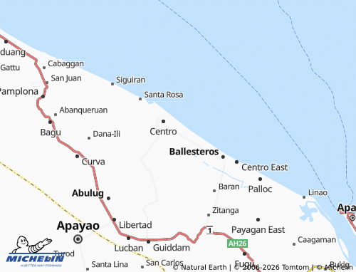 MICHELIN Santa Filomena map - ViaMichelin