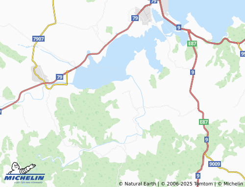 MICHELIN Prisad map - ViaMichelin