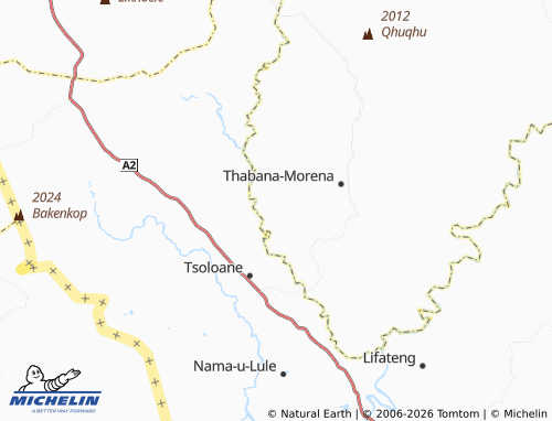 MICHELIN Maserung map - ViaMichelin