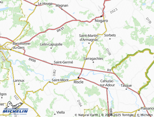 Mappa MICHELIN Maulichères - ViaMichelin
