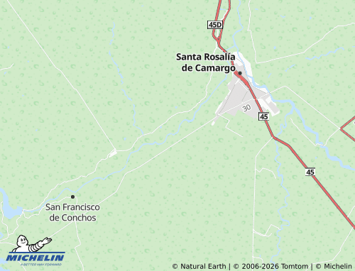 MICHELIN El Tecuán map - ViaMichelin
