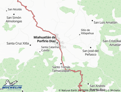 MICHELIN Televisa map - ViaMichelin