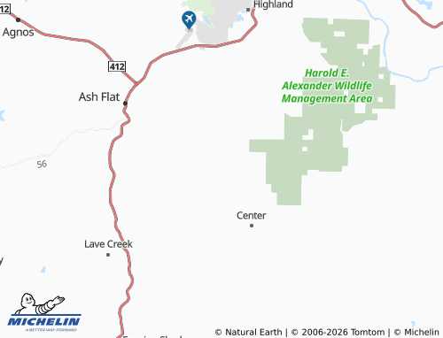 Mappa MICHELIN Davidson - ViaMichelin