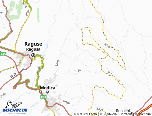 MICHELIN Frigintini map - ViaMichelin