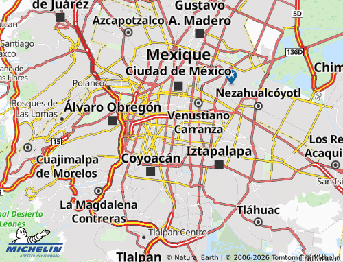 Mapa MICHELIN Postal - ViaMichelin