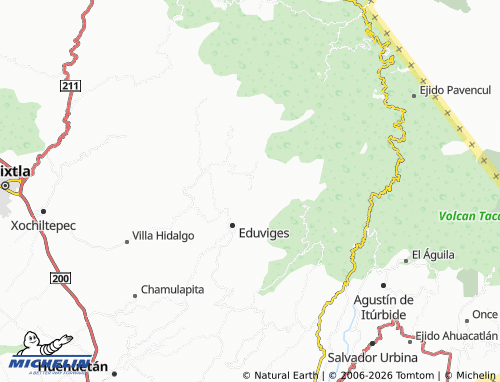 Mappa MICHELIN Mexiquito - ViaMichelin
