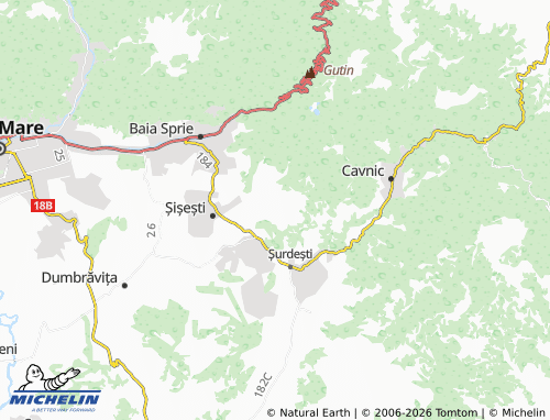 MICHELIN Negreia map - ViaMichelin