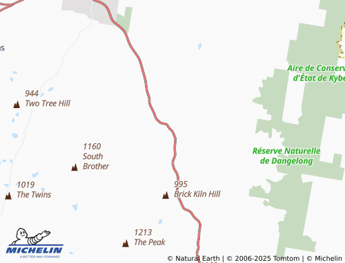 MICHELIN Rock Flat map - ViaMichelin