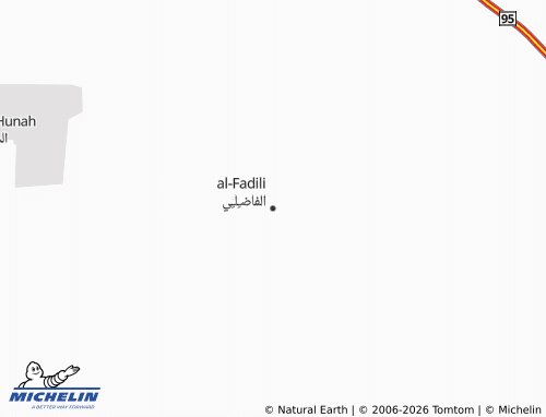 MICHELIN Al Fadili map - ViaMichelin