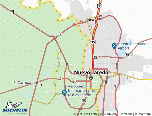 Mappa MICHELIN de los Doctores - ViaMichelin