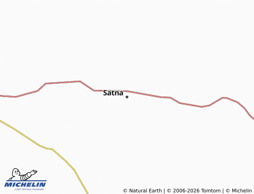 Mappa MICHELIN Satna - ViaMichelin