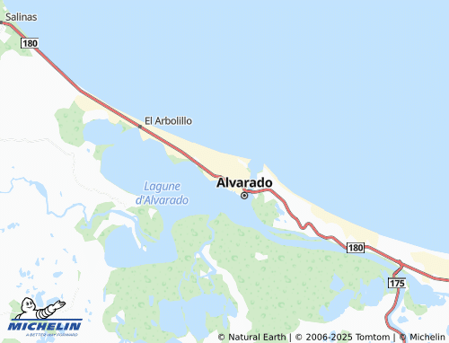 MICHELIN Hogares del Pescador map - ViaMichelin